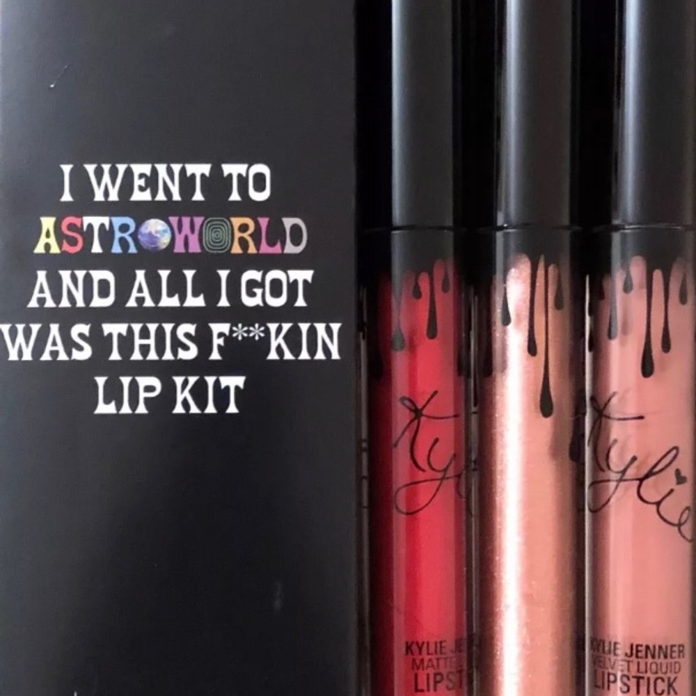 NEW KylieJenner xTravis Scott Astroworld Lip Kit.